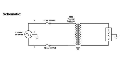Medical Isolation Power Transformer - 7.17-in Length - Image 5