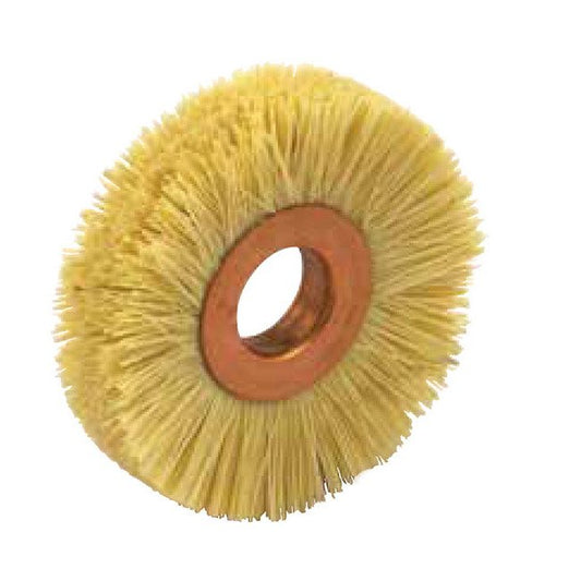 Tampico Copper Center Non-Metallic Wheel Brush - 2" Diameter - Image 1