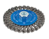 Tanis® 5" Carbon Steel Twisted Knot Wheel Brush