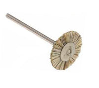 Tanis® 3/4" Stiff Hair Miniature Wheel Power Brush