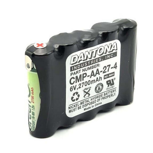 6V 2700mAh Premade NICD/NIMH Battery Pack - Image 1