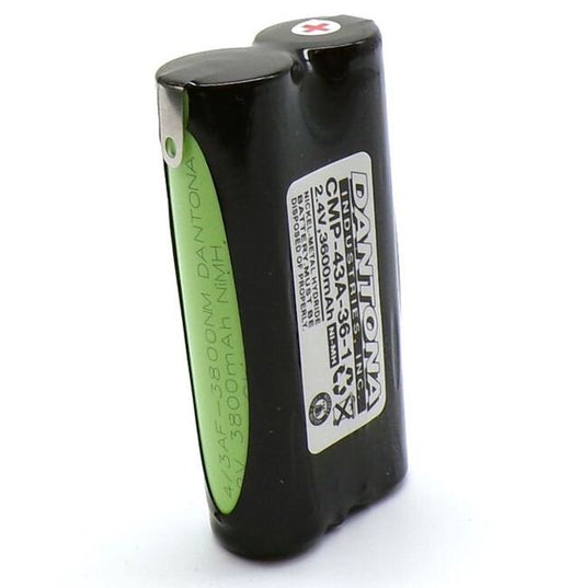 2.4V 3600mAh Premade NICD/NIMH Battery Pack with Solder Tabs - Image 1
