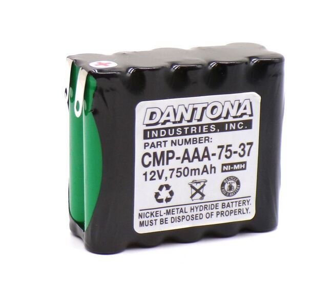 12V 750mAh Premade NiCd/NiMH Battery Pack - Image 1