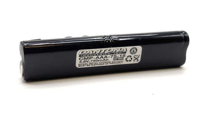 4.8V 750mA·h Premade NICD/NIMH Battery Pack with Solder Tabs - Image 1