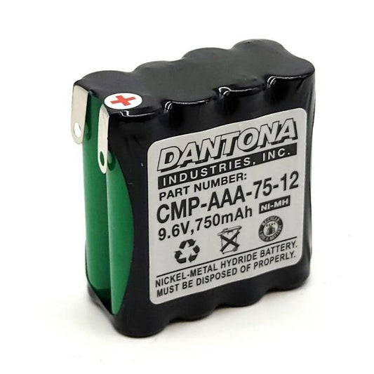 9.6V 750mAh Premade Nickel Cadmium (NICD)/Nickel Metal Hydride (NIMH) Battery Pack - Image 1