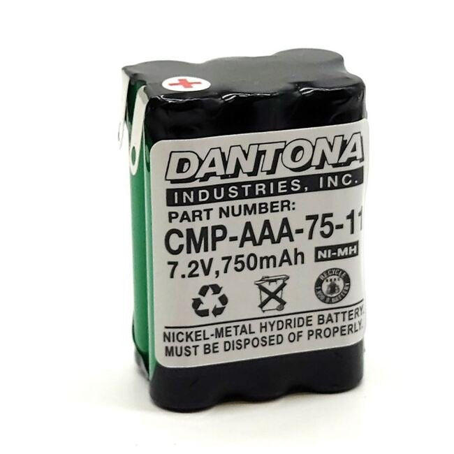 7.2V 750mAh Premade NiCd/NiMH Battery Pack - Image 1