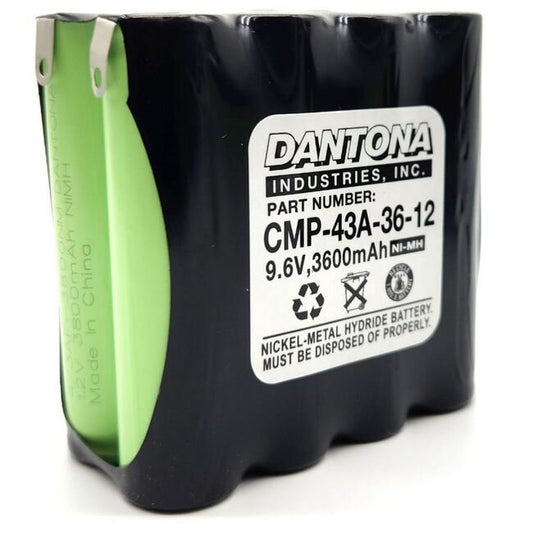 9.6V 3600mAh Premade NICD/NIMH Battery Pack - Image 1