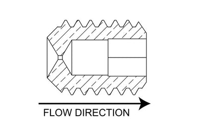 Precision Metal Threaded Orifice Inserts Pack - Image 3