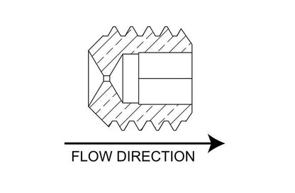 Precision Inch Threaded Orifice Inserts - Various Sizes - Image 3