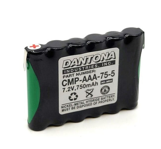 7.2V 750mA·h Premade Nickel Cadmium/Nickel Metal Hydride Battery Pack - Image 1