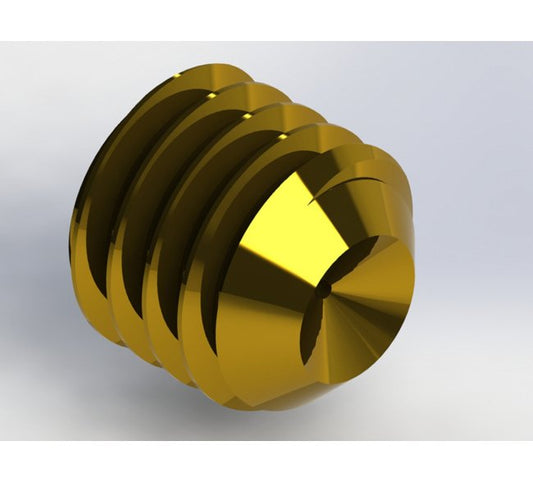 Threaded Orifice Inserts Set, Various Sizes, Brass Material - Image 1