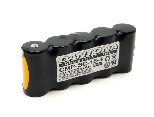 Premade 6V 1800mA·h Nickel Cadmium/Nickel Metal Hydride Battery Pack - Image 1