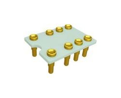JCC 8 Pin Relay Socket, G6K2PY Series, 5.08mm Spacing, Solder Dip - Image 1
