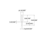 0.60mm Pitch Junction Terminal for PCB Connectors