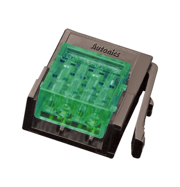 Green 4-Pin Wire Mount Plug Connector - Image 1
