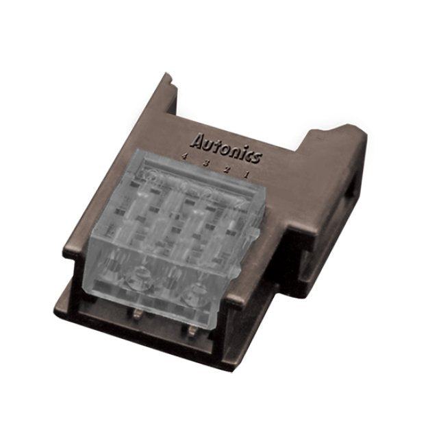 Gray 4-Pin Wire Mount Socket Connector - Image 1