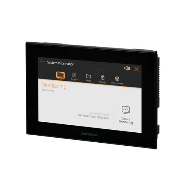 Autonics USA 24V DC HMI Display, 152.4 x 94.44mm - Image 1