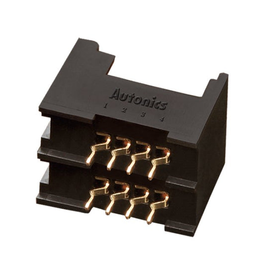 4-Pin 2-Line Board Mount Socket Connector - Image 1