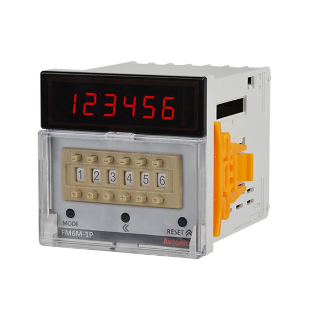 Autonics USA 6-Digit LED Measuring Counter with 72mm Width - Image 1