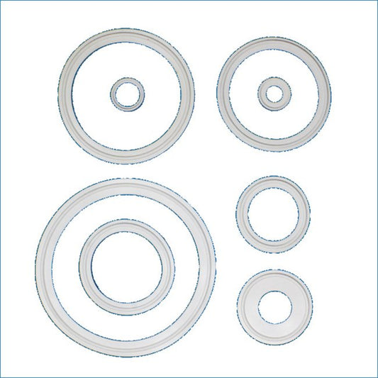 EPDM Clamp Gasket 2 1/2 - White (Replaces Part# 40MPEW-2.5) - Image 1