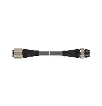 Oil-Resistant Power Connector Cable, M12 Female/Male, 3 Pin, 7m