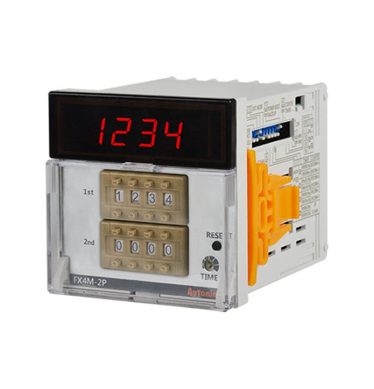 Autonics USA 4-Digit AC Voltage Timer with Dual Presets - Image 1