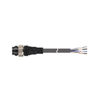 M12 Male Straight Connector Cable