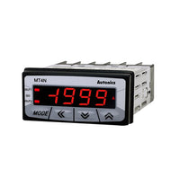 Autonics USA Digital Panel Meter 1/32 DIN LCD 4-Digit 0-5A Input