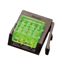 Yellow-Green 4-Pin Wire Mount Plug Connector