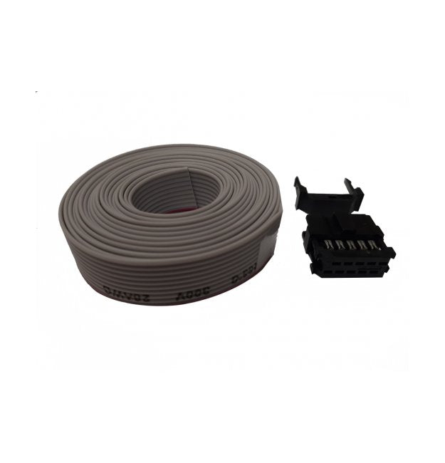 10 Pin IDC Cable Assembly with 2M Ribbon Cable - Image 1