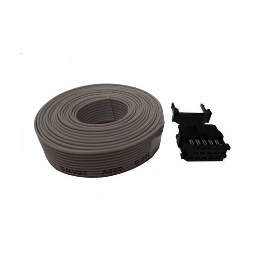 10 Pin IDC Cable Assembly with 2M Ribbon Cable - Image 1