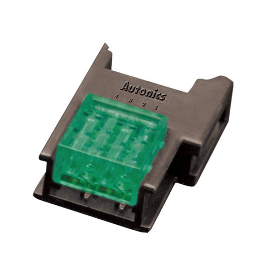 Green 4-Pin Wire Mount Socket Connector - Image 1