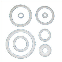 Silicone Clamp Gasket 1 1/2 inch White, OEM Part 40MPX-1.5