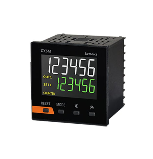 Autonics USA 6-Digit 72mm Width Counter - Image 1