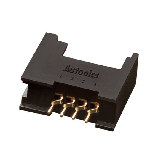 Gold-Plated 4-Pin Board Mount Sensor Connector - Image 1