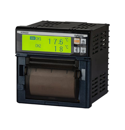 Autonics 1-Channel Recorder with Dual Alarm Outputs - Image 1