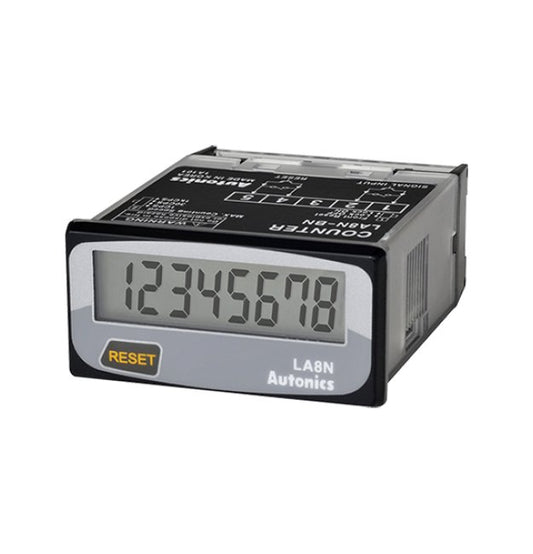 Autonics USA 8-Digit LCD Totalized Counter - Image 1