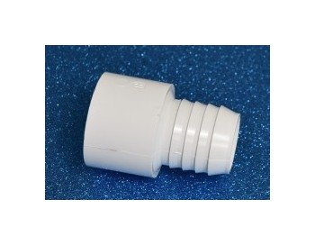 2 Inch PVC Barb Adapter Fitting - Image 1