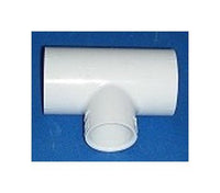 USA-Made PVC Reducing Tee Fitting 1.5 x 1.5 x 1 in
