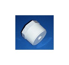 DURA 3/8 Inch PVC Male Pipe Thread Plug - Image 1
