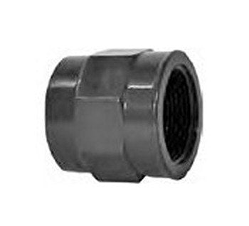 63mm PVC Metric Adapter Fitting with 2" FPT - Image 1
