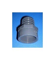 1 Inch PVC Industrial Barb Fitting - FlexPVC® USA-Made - Image 1
