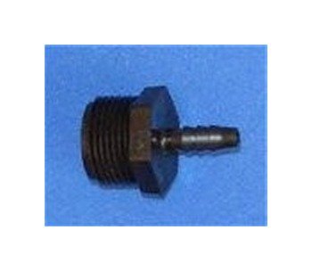 FlexPVC 1/4 Inch PVC Barb Adapter Fitting - Image 1