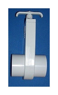 FlexPVC 2-Inch Spigot x 2-Inch Spigot PVC Gate Valve