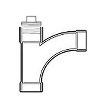 2 Inch PVC DWV Wye Fitting - Image 1