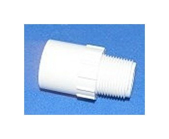 3/4 in. BSPT x 3/4 in. Slip Socket Male PVC Adapter Fitting - Image 1