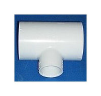 FlexPVC® 2 x 2 x 1 Inch PVC Reducing Tee Fitting