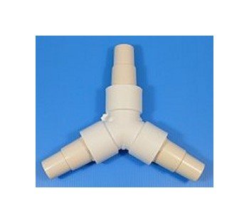 60 PSI PVC Barb Wye for Swimming Pool Applications - Image 1