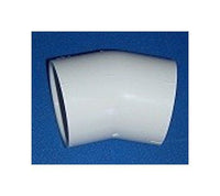 FlexPVC 4 Inch 22 Degree Angle PVC Elbow