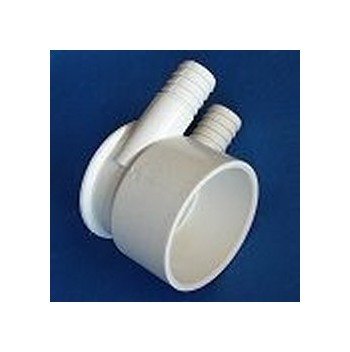 FlexPVC 2-Inch Slip Socket & 3/4-Inch Barb PVC Manifold - Image 1